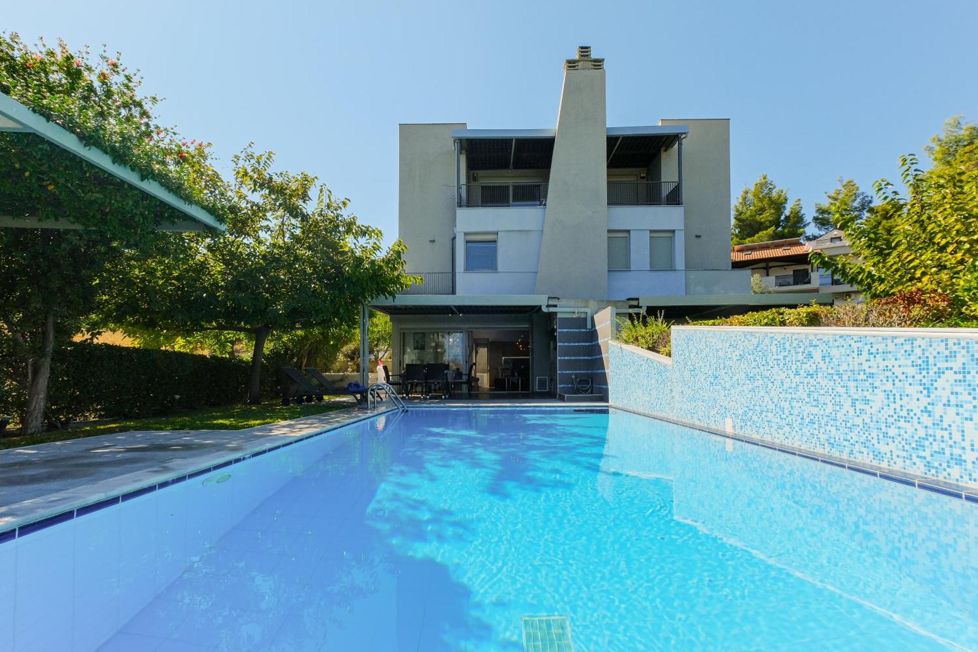 Deluxe Chrousso Pool Villa パリウリ エクステリア 写真