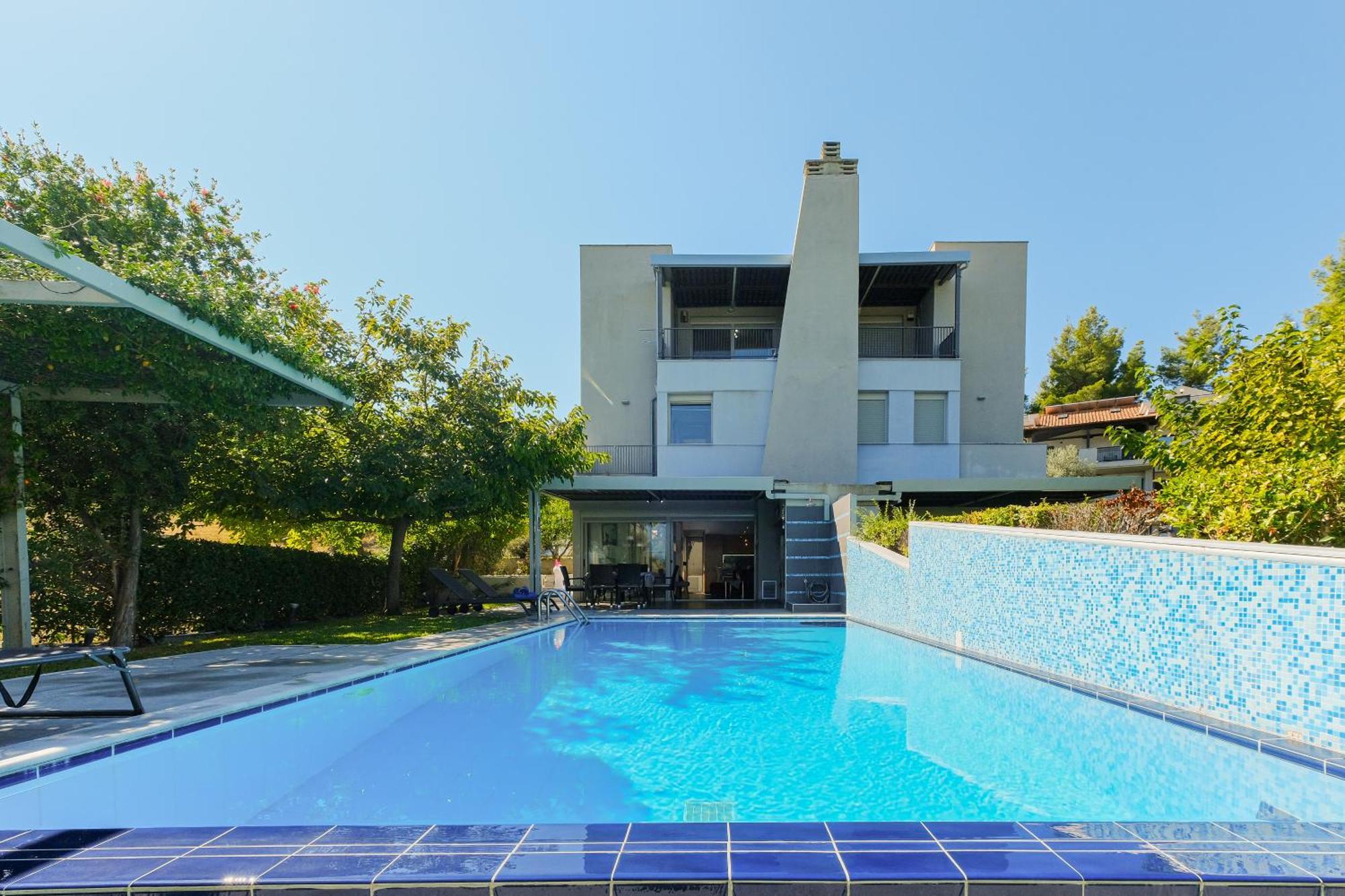 Deluxe Chrousso Pool Villa パリウリ エクステリア 写真