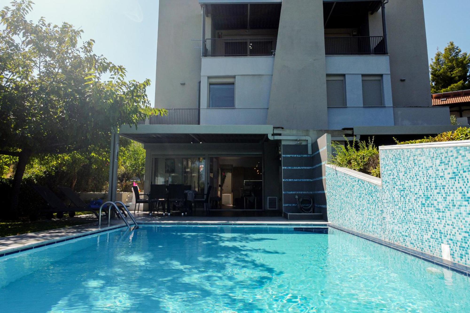 Deluxe Chrousso Pool Villa パリウリ エクステリア 写真