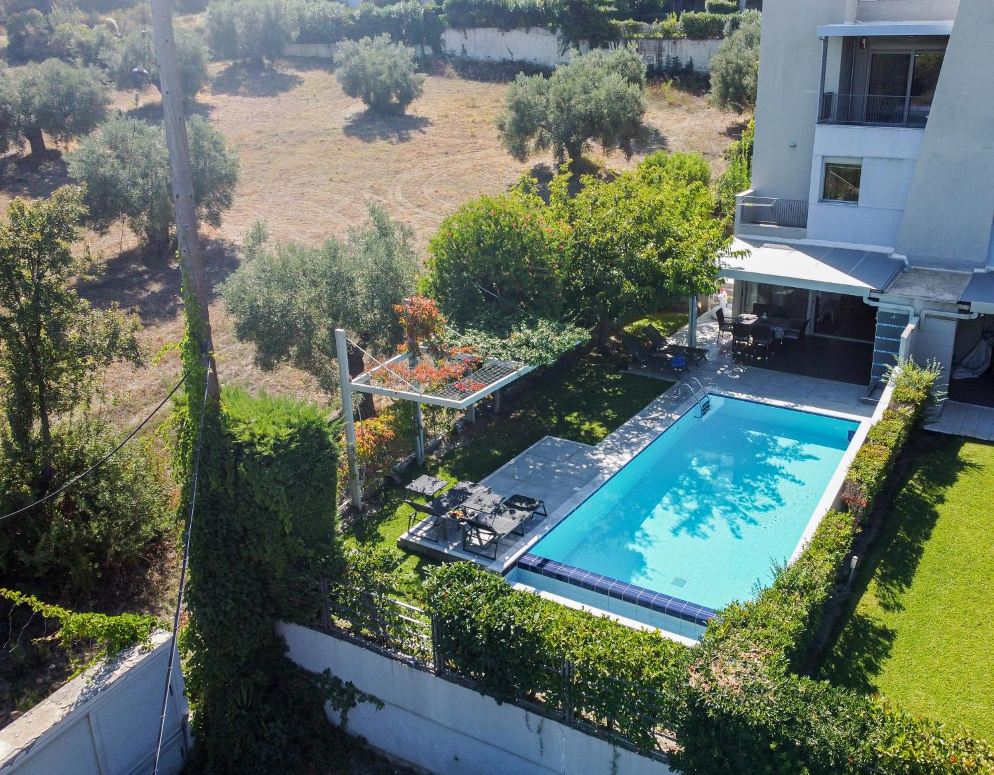 Deluxe Chrousso Pool Villa パリウリ エクステリア 写真