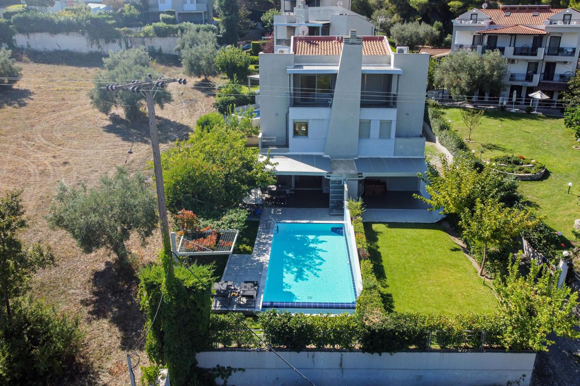 Deluxe Chrousso Pool Villa パリウリ エクステリア 写真