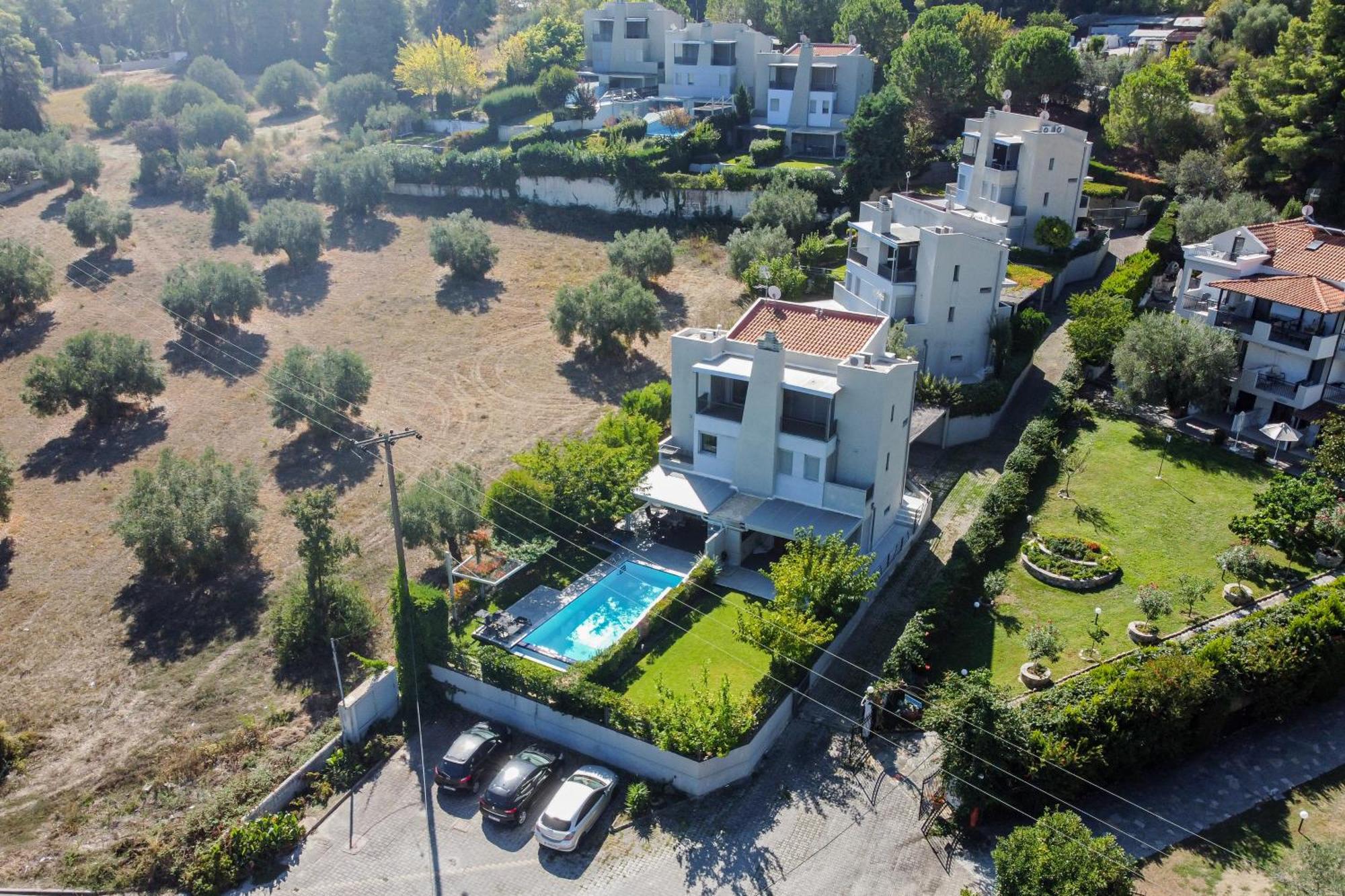 Deluxe Chrousso Pool Villa パリウリ エクステリア 写真