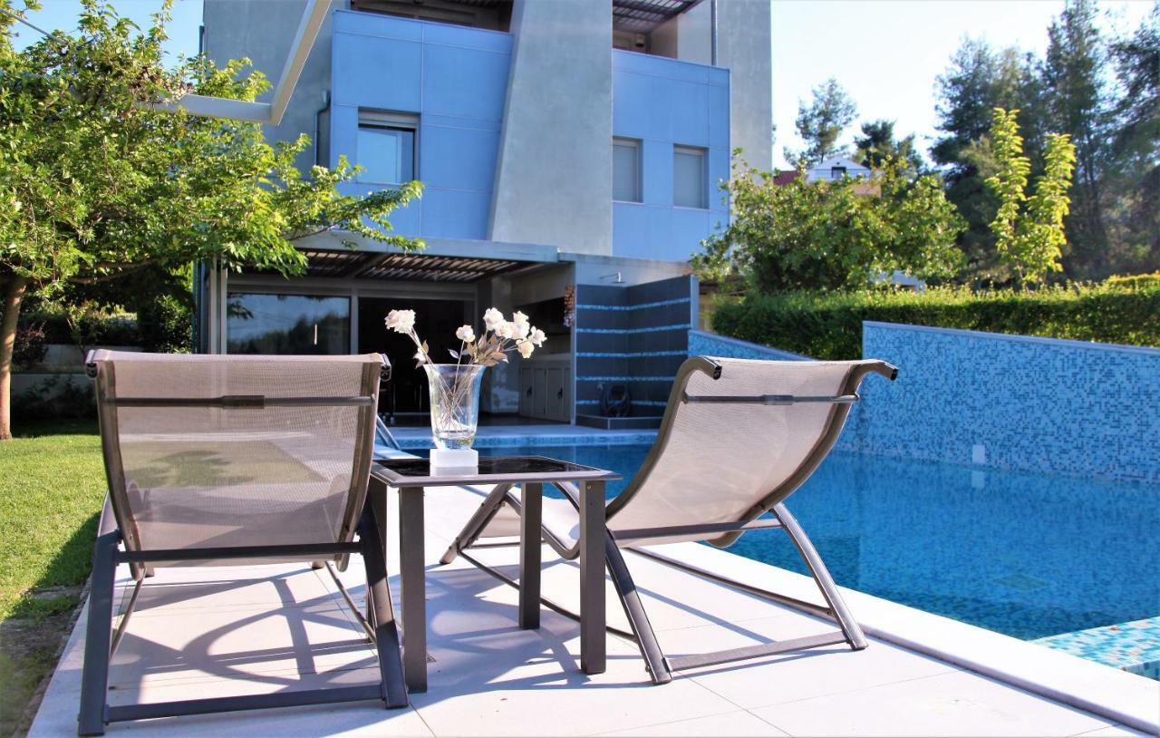 Deluxe Chrousso Pool Villa パリウリ エクステリア 写真